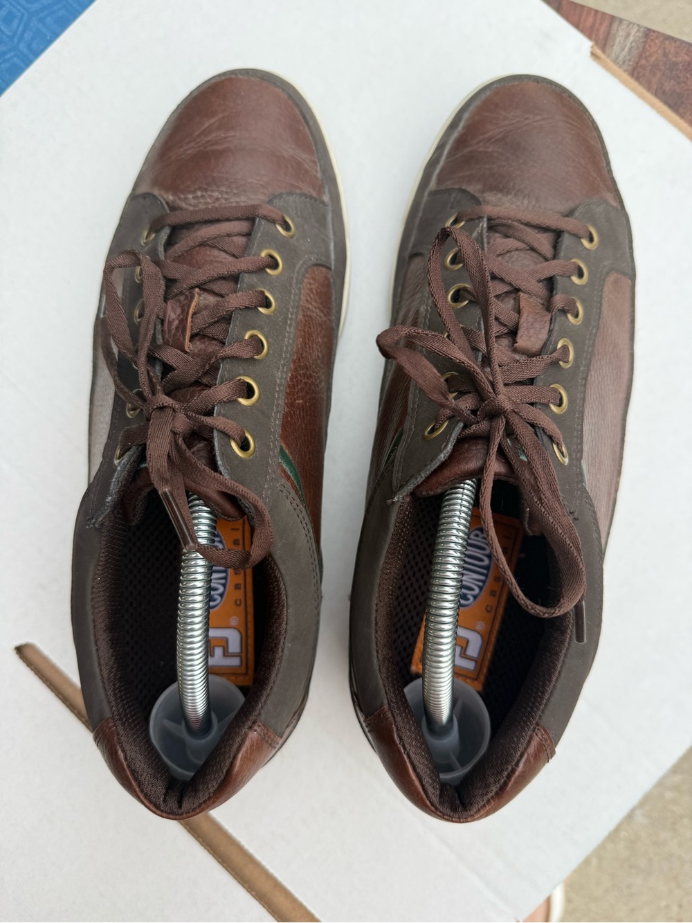 FootJoy Brown Leather Golf Lace-Up Shoes 9W